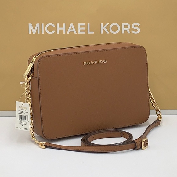 MICHAEL KORS LG EW CROSSBODY Bag Luggage - Picture 12 of 15